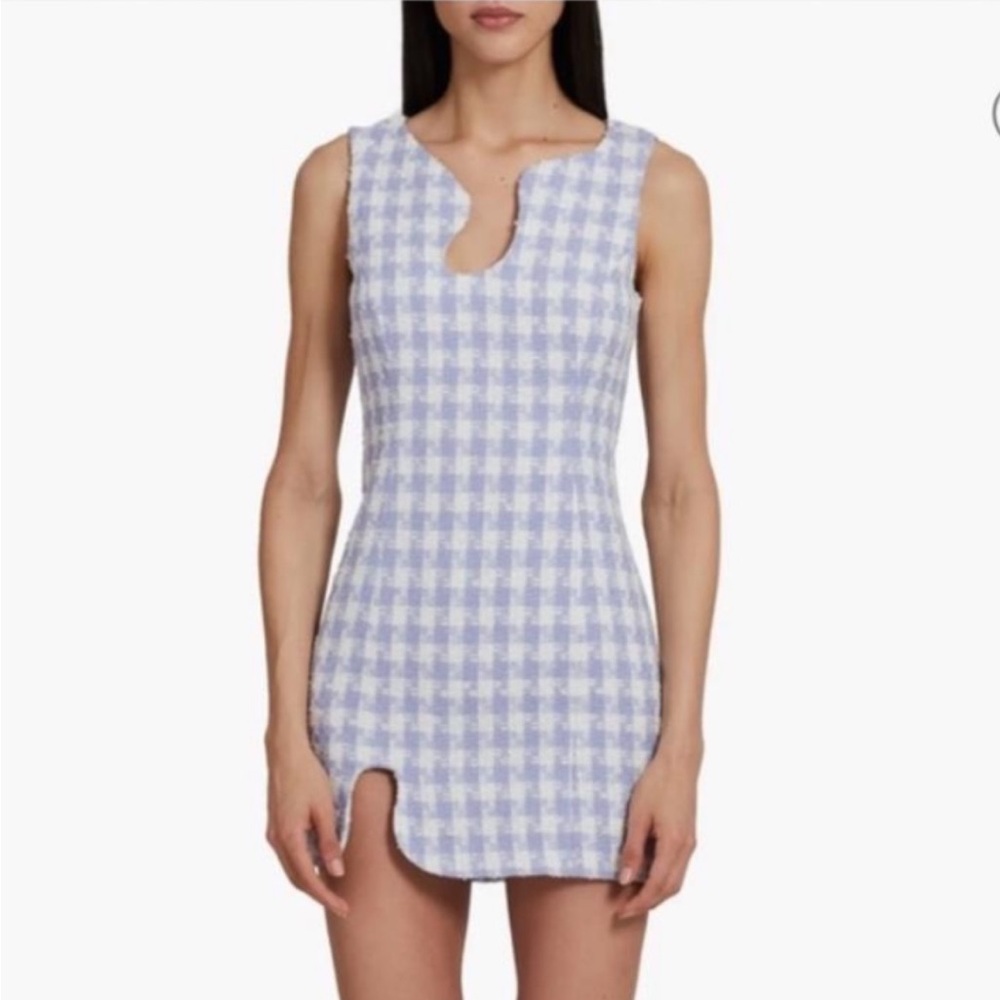 Amanda Uprichard Puzzle Dress in Lennox Tweed